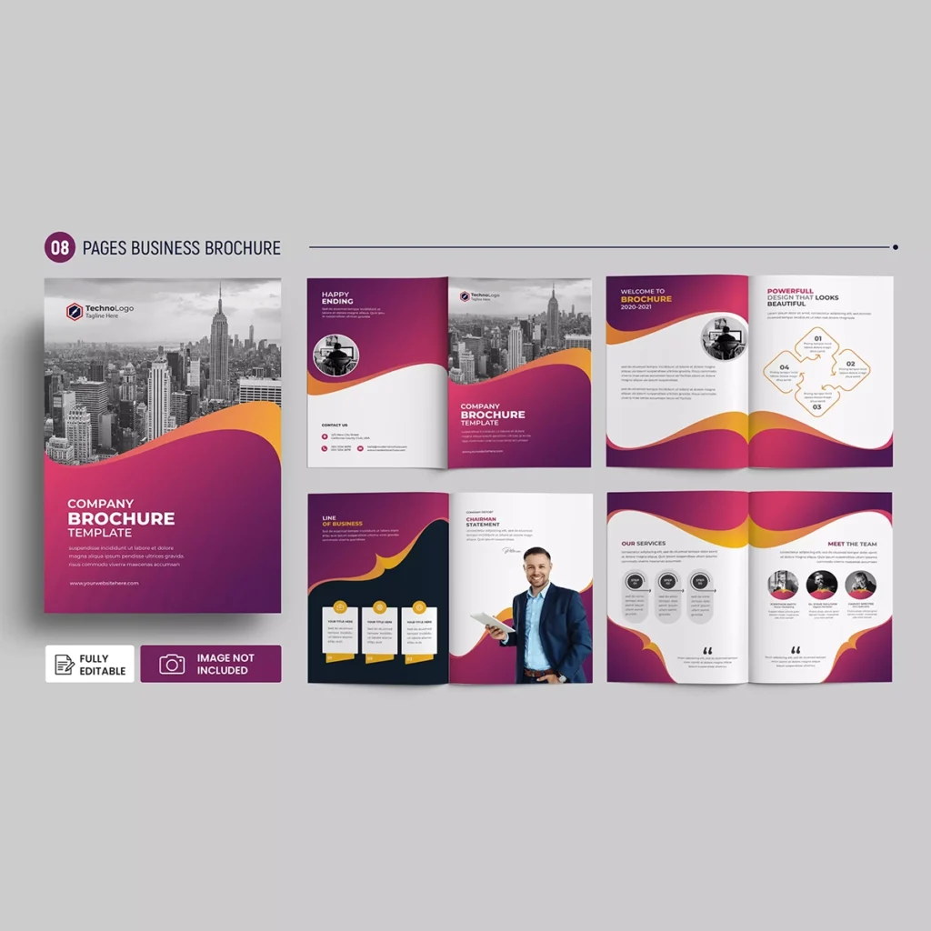 Company Profile_Portfolio_Resume Design01